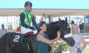 Neptune's Rock  was ridden by Donavan Mansour 