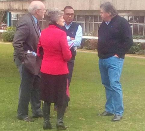 Evans, Brian Finch and Wayne Kieswetter pic Gavin